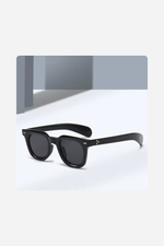 Load image into Gallery viewer, Timeless Black Frame Sunglasses with Gold Arrow Detail