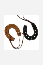 Load image into Gallery viewer, Cowboy Horseshoe Charm – A Symbol of Luck and Style