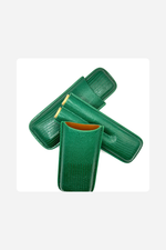 Load image into Gallery viewer, Luxury Cigar Travel Case – Holds 2 Cigars