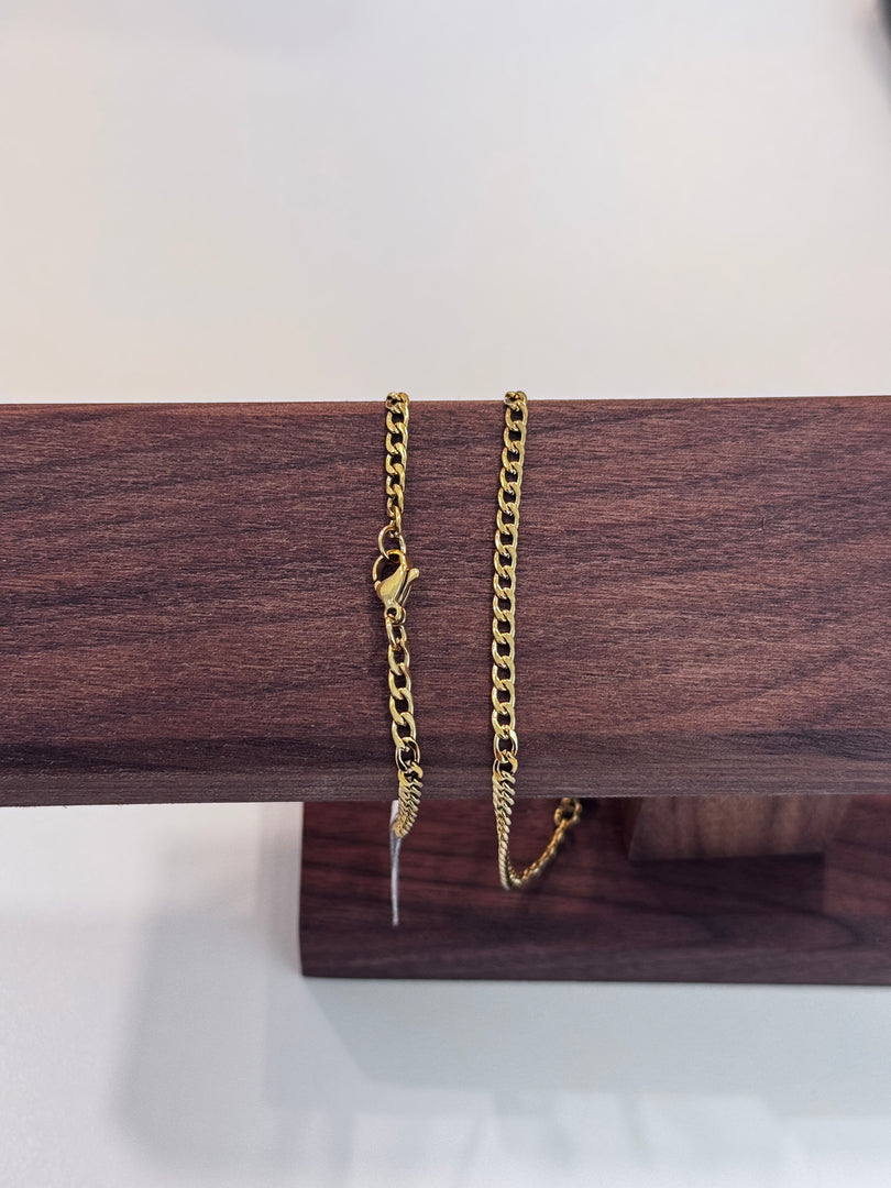 Stainless Steel Bracelet Small Cuban Style