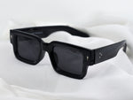 Load image into Gallery viewer, Deep Black Frame Sunglasses with Black Lenses – Bold & Timeless