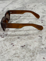 Load image into Gallery viewer, Modern Square Brown Frame Sunglasses with Brown Lenses – Timeless Elegance