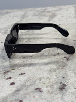 Load image into Gallery viewer, Deep Black Frame Sunglasses with Black Lenses – Bold & Timeless