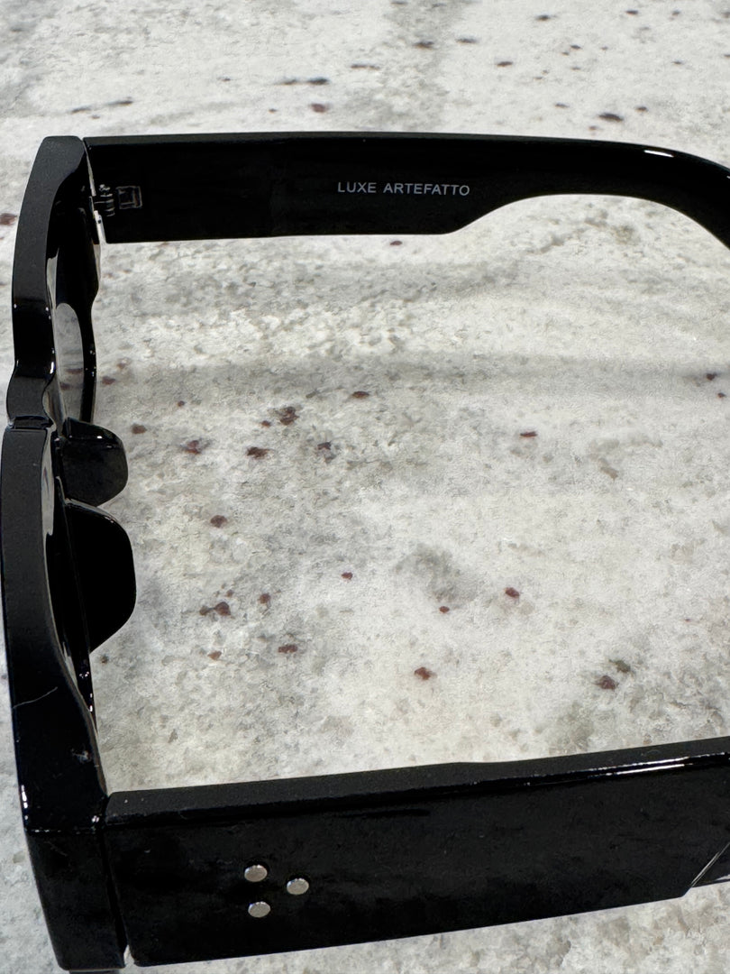 Deep Black Frame Sunglasses with Black Lenses – Bold & Timeless