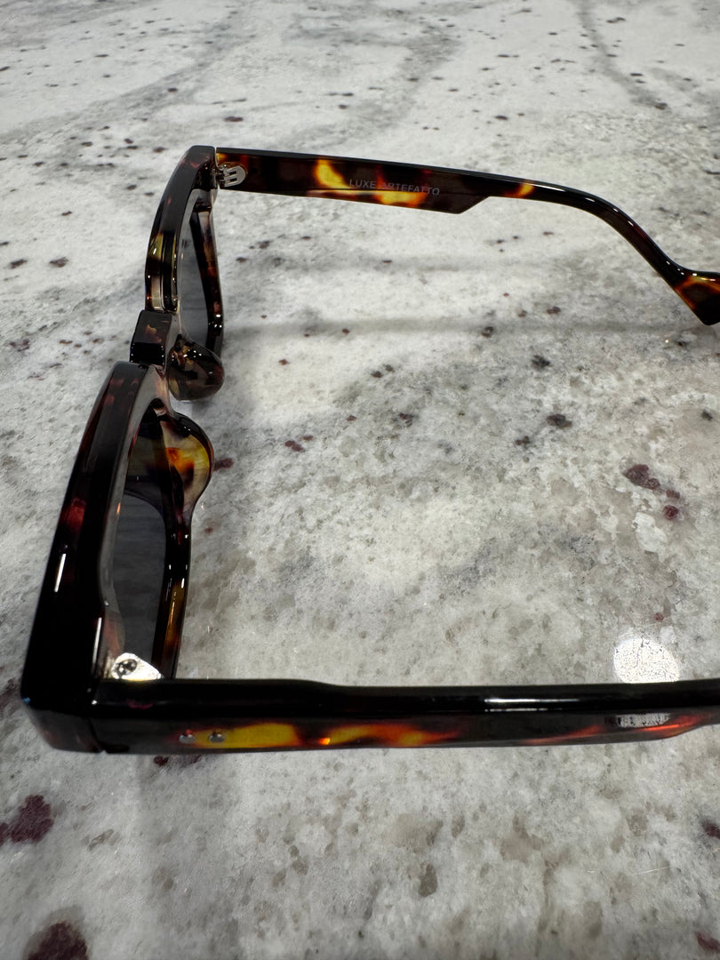 Animal Print Frame Sunglasses with Black Lenses – Bold & Timeless