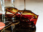 Load image into Gallery viewer, Brown Cloud Frame Sunglasses with Caramel Gradient Lenses – Luxe Artefatto