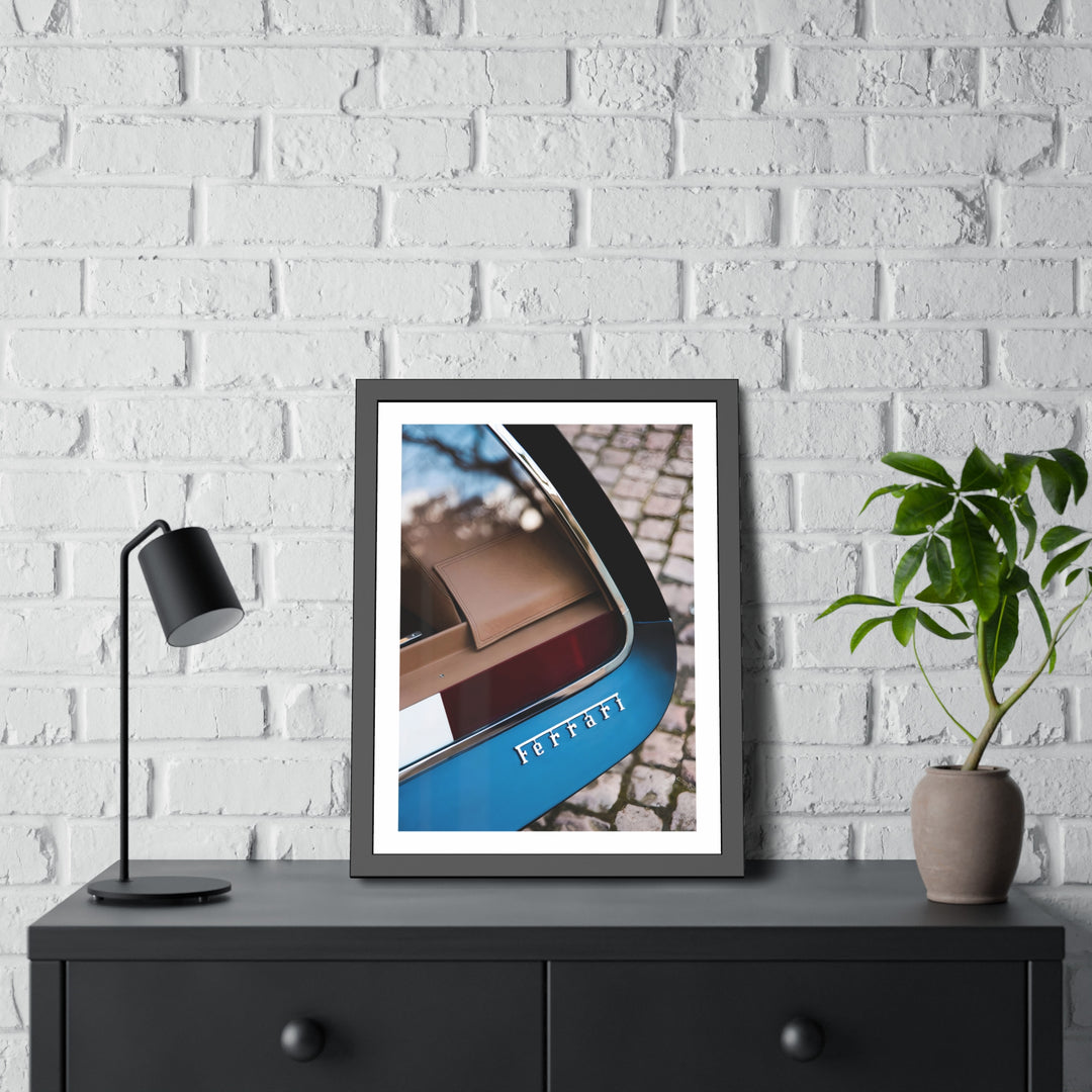 The Ferrari Mystique Fragment  - Season 1 (Framed)