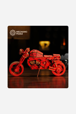 Load image into Gallery viewer, Motorcycle Wooden Puzzle – Craft and Display Your Passion
