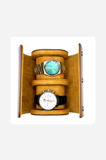 Load image into Gallery viewer, Luxury Watch Travel Case – Securely Holds 2 Watches
