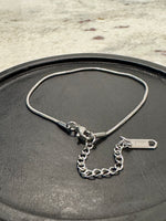 Load image into Gallery viewer, Stainless Steel Snake Bone Chain Bracelet – Sleek &amp; Timeless
