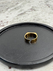 Men’s Stainless Steel Glossy Ring – Sleek, Waterproof & Non-Fading