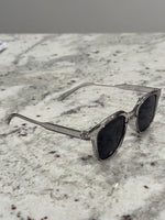 Load image into Gallery viewer, Gray Plastic Frame Sunglasses with Gray Lenses – Subtle &amp; Sophisticated
